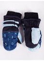 Yoclub Kids's Children's Winter Ski Gloves REN-0227C-A110 Navy Blue