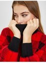 Černo-červený dámský kostkovaný svetr ORSAY - Dámské
