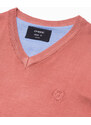 Ombre Clothing Pánský svetr - růžová E191