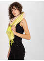 Fashionhunters Dámský zimní šátek s třásněmi - vícebarevný