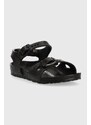 Dětské sandály Birkenstock černá barva