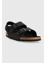 Sandály Birkenstock MILANO dámské, černá barva, 1024998