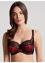 Vyztužená podprsenka Panache Clara Full Cup noir ruby 7255A