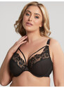 Podprsenka Sculptresse Jaida Plunge noir 10536