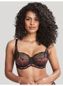 Vyztužená podprsenka Panache Clara Full Cup black/fig 7255