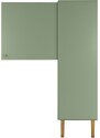 Zelená lakovaná komoda Tom Tailor Color Living II. 118 x 40 cm