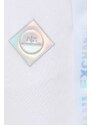 Tepláky Armani Exchange dámské, bílá barva, s aplikací