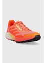 Boty adidas TERREX Agravic Flow dámské, oranžová barva