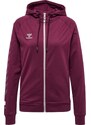 Mikina s kapucí Hummel hmlMOVE GRID COT. ZIP HOODIE WOMAN 215009-3506