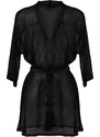 DKaren Costance Black Robe Black