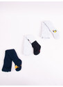 Yoclub Kids's Boys' Cotton Tights 3-Pack RAB-0003C-AA00-002