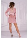 LivCo Corsetti Fashion Světle růžový župan Nolesan Intense