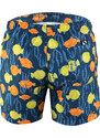 Sesto Senso Man's Beach Shorts Fish