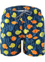 Sesto Senso Man's Beach Shorts Fish