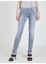 Světle šedé dámské skinny fit džíny Pepe Jeans - Dámské