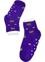 Non-slip Children's Socks Shelvt Blue Cats