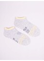 Yoclub Kids's Girls' Ankle Cotton Socks Patterns Colours 6-pack SKS-0008G-AA00-002