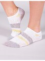 Yoclub Kids's Girls' Ankle Cotton Socks Patterns Colours 6-pack SKS-0008G-AA00-002