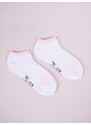 Yoclub Kids's Girls' Ankle Cotton Socks Patterns Colours 3-pack SKS-0028G-AA30-001