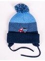 Yoclub Kids's Boy's Winter Hat CZZ-0425C-AA30 Navy Blue