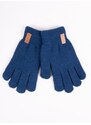 Yoclub Kids's Gloves RED-0229C-AA50-005 Navy Blue