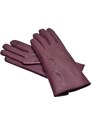 Semiline Woman's Women Leather Antibacterial Gloves P8205-3