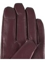 Semiline Woman's Women Leather Antibacterial Gloves P8212