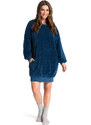 LaLupa Woman's Tunic LA082 Navy Blue