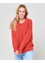 Svetr Rip Curl LANCIANO CREW SWEATER Red