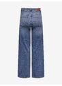 Modré dámské široké džíny ONLY Madison - Dámské