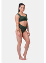 Nebbia Miami retro bikini - vrchní díl 553 dark green S