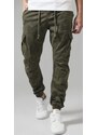 URBAN CLASSICS Camo Cargo Jogging Pants - olive camo