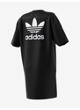 Černé šaty adidas Originals - Dámské