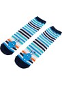 Children's socks Shelvt striped alien