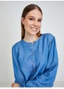 Modrá halenka Tom Tailor Denim - Dámské