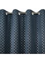 Eurofirany Unisex's Drape 367283 Navy Blue