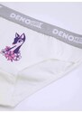 Denokids Ceylan Girl Child Ecru Athlete Panty Set