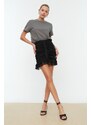 Trendyol Black Woven Skirt