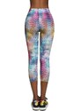 Bas Bleu Leggings TESSERA 70 with colorful print and leg 3/4