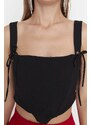 Trendyol Black Woven Bustier