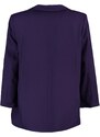 Trendyol Curve Purple Oversize Blazer Woven Jacket