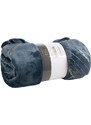 Eurofirany Unisex's Blanket 392093 Navy Blue