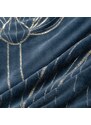 Eurofirany Unisex's Blanket 392093 Navy Blue