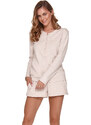 Doctor Nap Woman's Nightshirt SHI.4302 Salt&Pepper