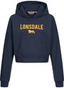 Lonsdale Women's hooded sweatshirt cropped oversized