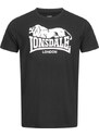 Pánská trička Lonsdale 117433-Black/Oxblood