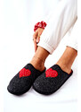 BIG STAR SHOES Household slippers Panto Fino II267009 Black-Red