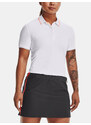 Under Armour Tričko UA Iso-Chill SS Polo-WHT - Dámské