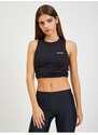 Černý dámský sportovní crop top Guess Coline - Dámské