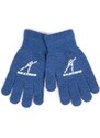 Yoclub Kids's Boys' Five-Finger Gloves RED-0012C-AA5A-014